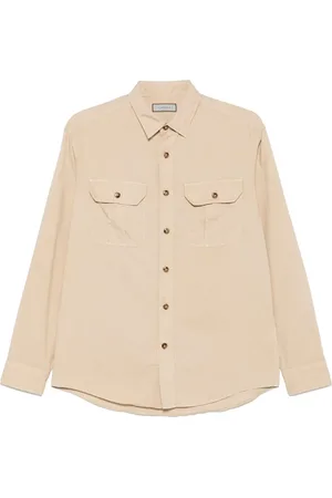 CANALI Chemise en sergé
