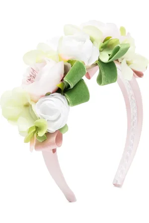 COLORICHIARI Serre-tête à appliques fleurs