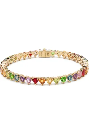 YVONNE LÉON Bracelet en 9ct sertie de pierres