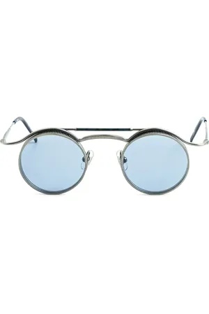 MATSUDA Lunettes de soleil à monture ronde