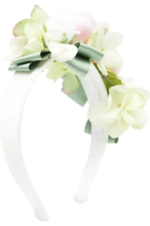 COLORICHIARI Serre-tête à appliqués fleurs
