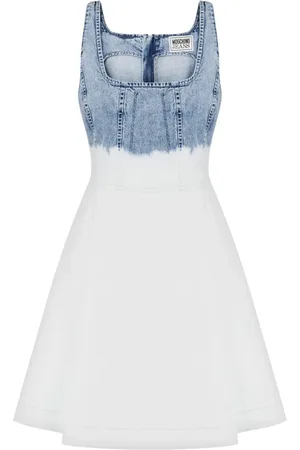 Moschino Robe à design bicolore