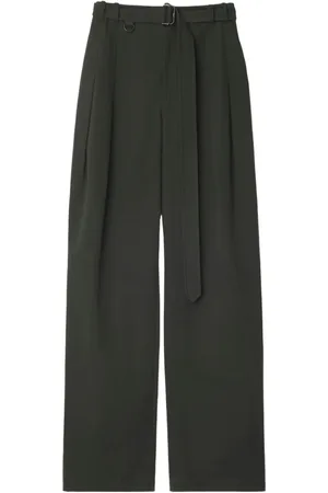 Burberry Pantalon Gabardine à coupe droite