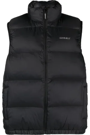 Gramicci Gilet matelassé à logo brodé