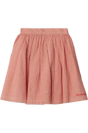 Burberry Minijupe à logo brodé