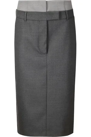 Sportmax Jupe à coupe mi-longue