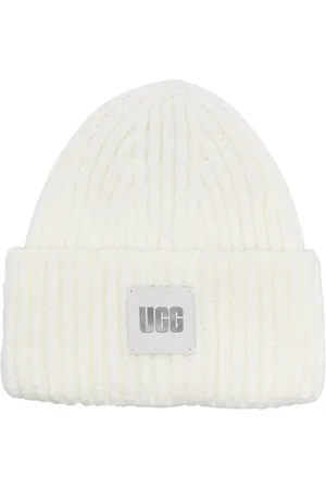 UGG Bonnet en maille à design nervuré