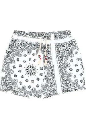 MC2 SAINT BARTH Short de bain à imprimé cachemire