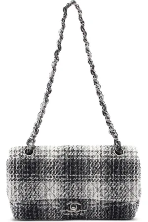 CHANEL Sac porté épaule Double Flap médium (2009-2010)