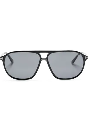 Tom Ford Lunettes de soleil Bruce à monture navigateur