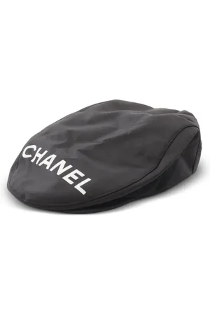CHANEL Casquette à logo imprimé (1986-1988)