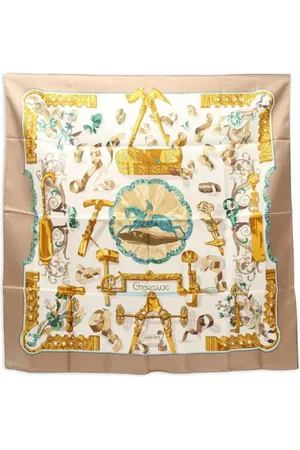 Hermès 2010s Carres 90 Cogeaux scarf