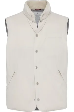 Brunello Cucinelli Gilet à design matelassé