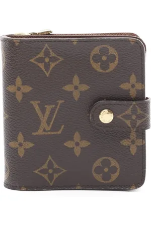 LOUIS VUITTON Petit portefeuille zippé à motif monogrammé (2004)