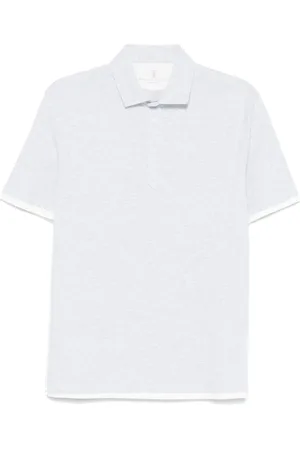 Brunello Cucinelli Polo à effet chiné