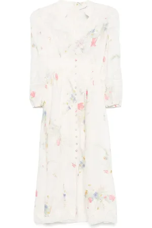 ZIMMERMANN Robe Lucky à coupe mi-longue