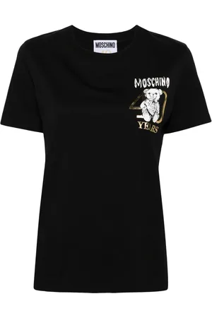 Moschino T-shirt en coton à imprimé Teddy Bear