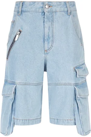 GCDS Short en jean à poches cargo