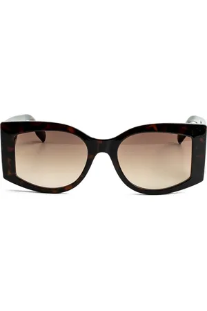 Karl Lagerfeld Lunettes de soleil à logo imprimé