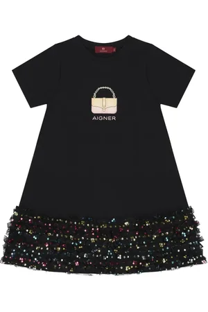 Aigner Robe à ornements en sequins