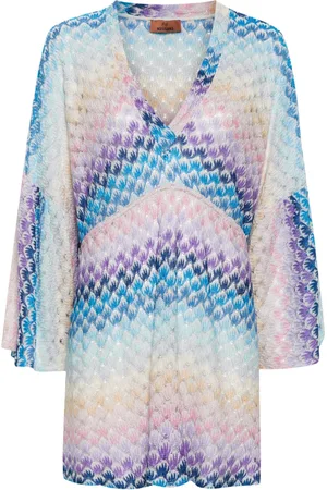 Missoni Robe de plage à motif zigzag