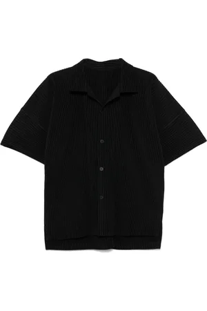 Issey Miyake Chemise à design plissé