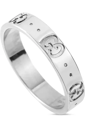 Gucci Bague Icon en or blanc 18ct