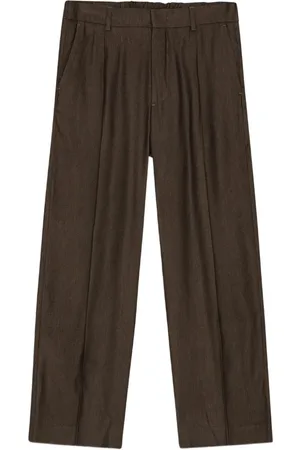 NN.07 Pantalon ample à design plissé