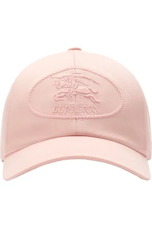 Burberry Casquette Equestrian Knight en gabardine