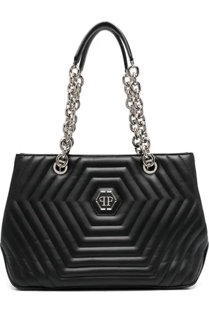 Philipp Plein Sac porté épaule Hexagon en cuir