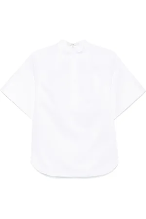 tibi Blouse en popeline à manches raglan