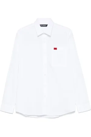 Karl Lagerfeld Chemise à logo brodé