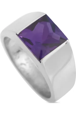Cartier Bague Tank en or blanc 18ct sertie d