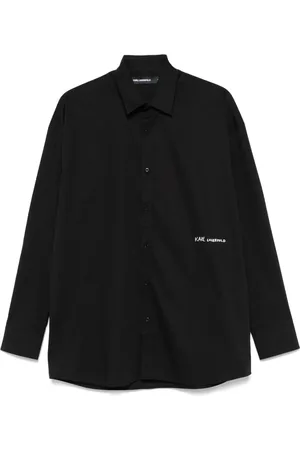 Karl Lagerfeld Chemise à logo appliqué