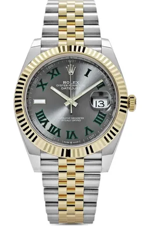 Rolex Montre Datejust Wimbledon 41 mm pre-owned (2022)