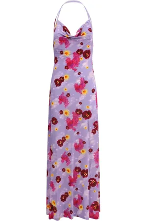 MACCAPANI Robe longue à fleurs