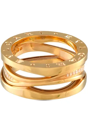 Bvlgari Bague Legend en or 18ct pavée de diamant