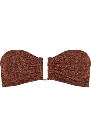 ERES Haut de bikini bandeau Flamboyant à fronces
