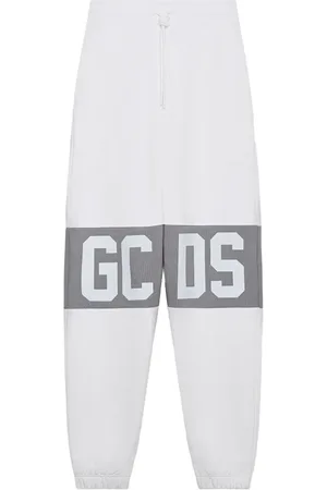 GCDS Pantalon de jogging en coton à logo imprimé