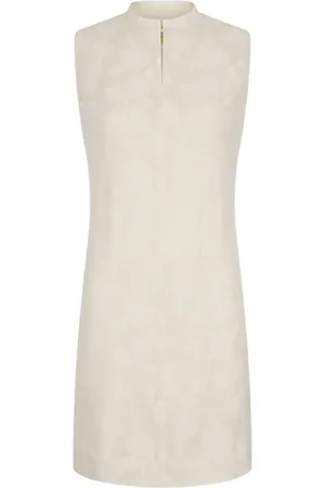 SHANGHAI TANG Robe en jacquard à coupe courte