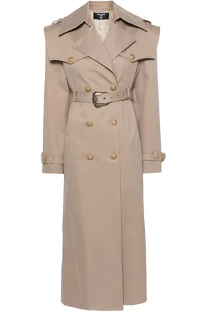 Balmain Manteau à boutonnière croisée
