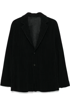 Issey Miyake Blazer à effet plissé