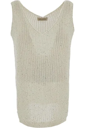 GENTRYPORTOFINO Débardeur en crochet