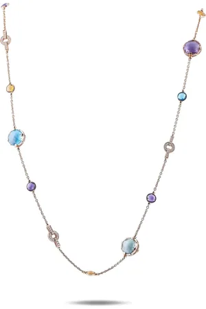 Bvlgari Collier Parentesi en or 18ct à pierres variées