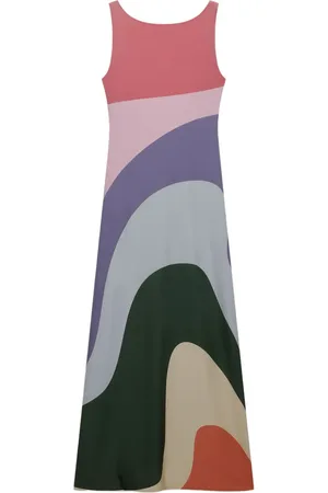 GCDS Robe mi-longue Rainbow