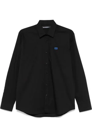 Karl Lagerfeld Chemise à logo brodé