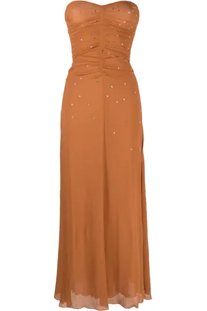 FORTE FORTE Robe à ornements en cristal