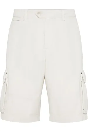 Brunello Cucinelli Bermuda façon gabardine
