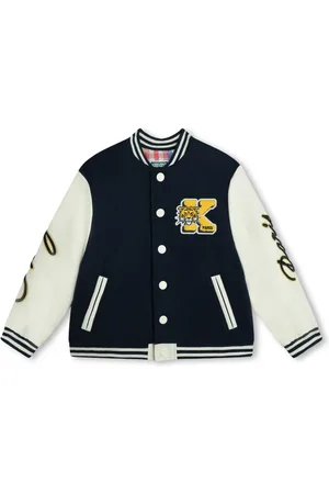 Kenzo Veste bomber à logo appliqué