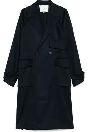 SETCHU Manteau à taille ceinturée
